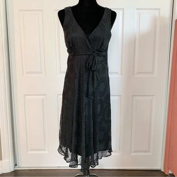 Jonathan Martin Studio Black Silk Blend Cocktail Dress - Picture 1 of 6